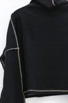 BASERANGE camel turtleneck sweater FCTN-RIB-WI23 black